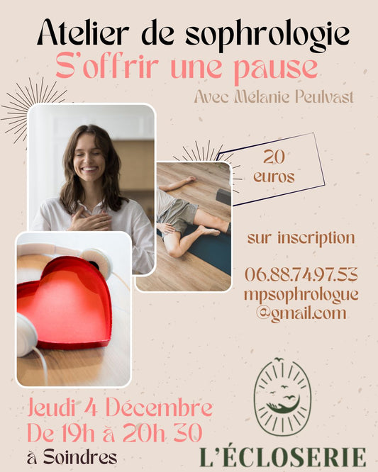 Atelier de groupe – Décembre 2025 : Se reconnecter à soi et à son bien-être