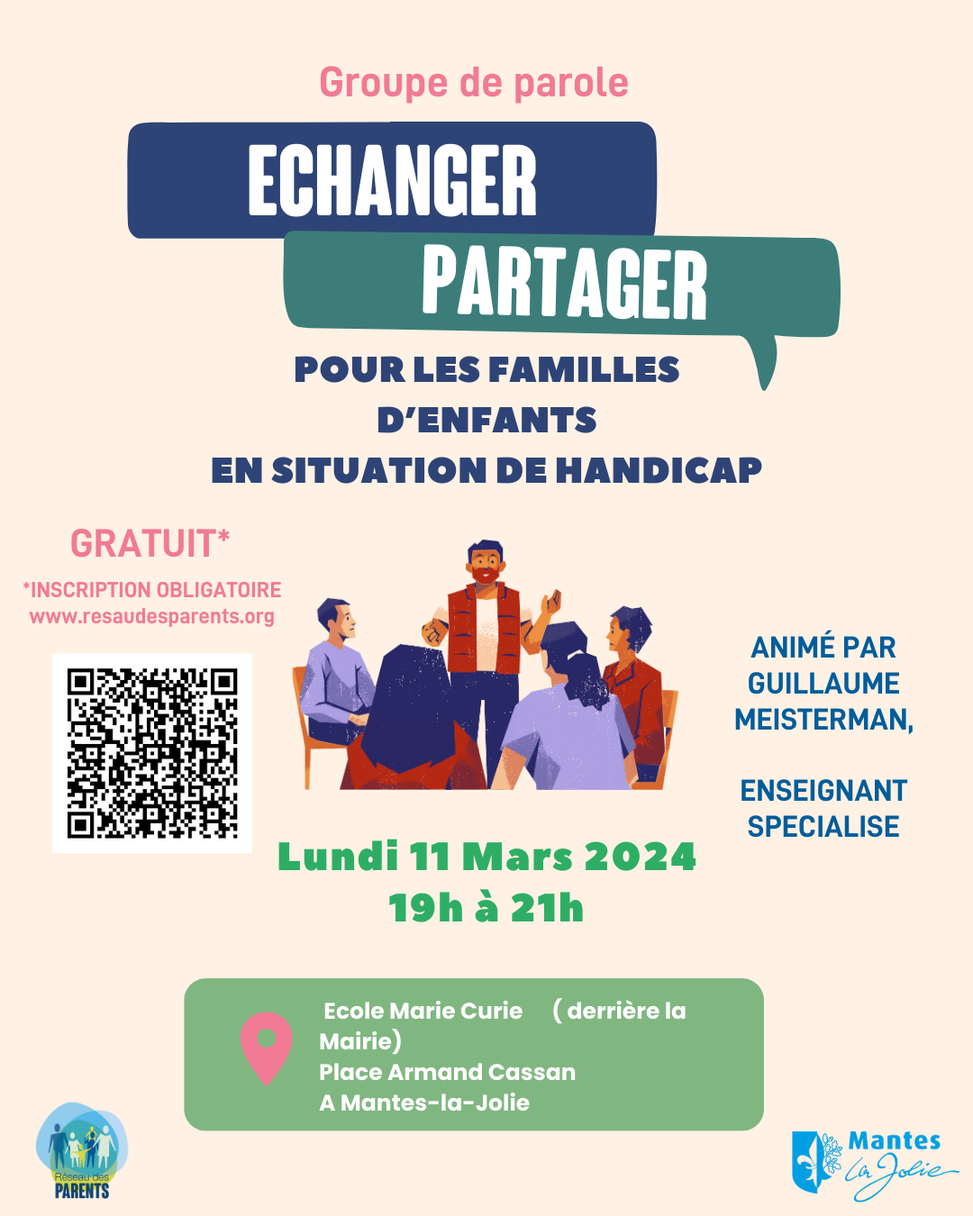 Groupe de parole Echanger/ partager