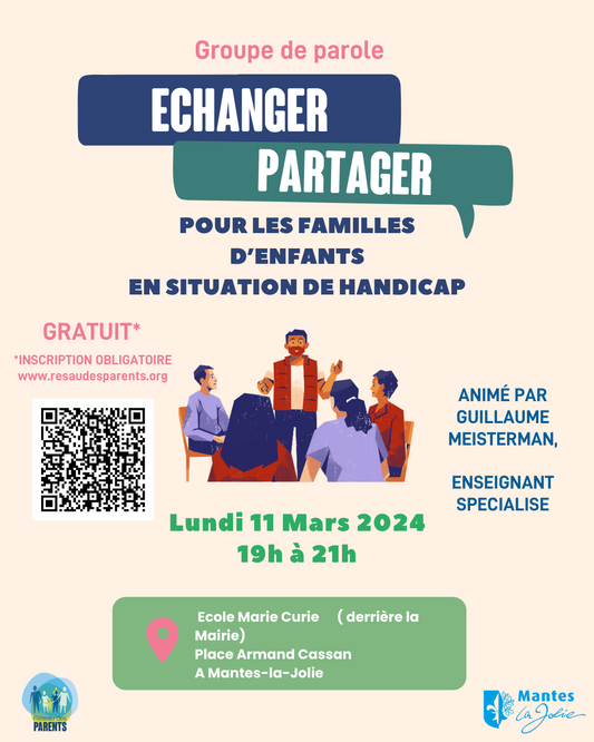 Groupe de parole Echanger/ partager
